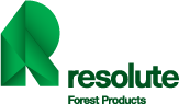 Green Resolute Forest Products logo